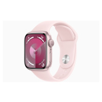 Apple Watch S9/41mm/Pink/Šport Band/Light Pink/-M/L