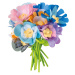 Kytica kvetín ako náhrady ku kvetinárstvu Flower Market Smoby na výrobu vlastnej kvetinky 95 die