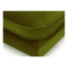 Zelená podnožka s čiernymi nohami Kooko Home Lento