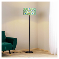 Stojaca lampa Páv, Ø 45 cm, zelená