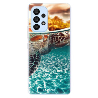 Odolné silikónové puzdro iSaprio - Turtle 01 - Samsung Galaxy A73 5G