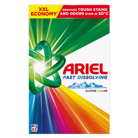Ariel prášok Color 3.465kg/63PD BOX