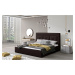 ELTAP CLOE 160X200 STELAZ Z KOVU./PLYNOVY ZDVIHAC/KONT, MONOLITH 29, DARK BROWN, 23823