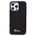 Guess Sequin Script Logo Zadný Kryt pre iPhone 15 Pro Black