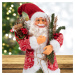 Figurka Santa Clause Mikolaj 90 cm vícebarevná