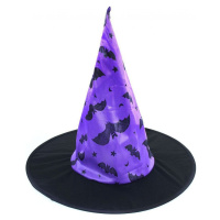 Rappa Detský klobúk čarodejnice Halloween fialový