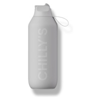 Termofľaša Chilly's Bottles - žulovo sivá 500ml, edícia Series 2 Flip