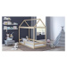 Jednolôžková detská posteľ domček - 180x90 cm