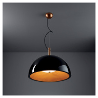 LEDS-C4 Umbrella závesná lampa, čierna, Ø 60 cm