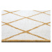 Okrovožlto-biely vonkajší koberec 80x250 cm Malaga – NORTHRUGS