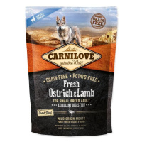 Krmivo Carnilove Dog Small Breed Fresh Ostrich & Lamb 1,5kg