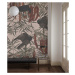 WALLCOLORS Crows Pink Wallpaper - tapeta POVRCH: Prowall Concrete