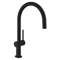 Hansgrohe Talis M54, kuchynská páková batéria 220, 1jet, matná čierna, HAN-72804670