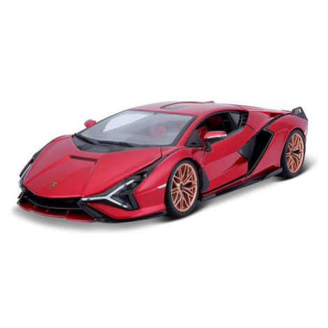 Bburago 1:18 TOP Lamborghini Sián FKP 37 Red