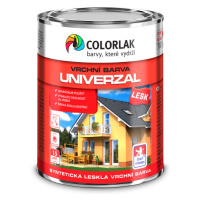 COLORLAK UNIVERZÁL S2013 - Syntetická vrchná farba C2430 - hnedá čokoládová matná 0,6 L
