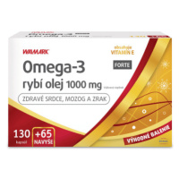 WALMARK Omega-3 rybí olej forte promo 195 kapsúl