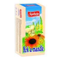 APOTHEKE Čaj krk a mandle 20 x 1.5 g