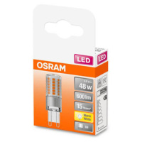 OSRAM kolíková LED G9 4,8W 2.700K číra