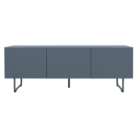 Modro-sivý TV stolík 146x51 cm Parma – Tenzo