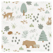 Vliesová detská tapeta 10 m x 53 cm Forest Animals – Vavex