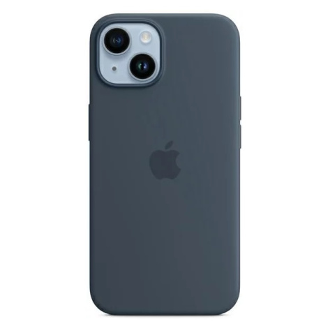 Kryt Apple iPhone 14 6,1" MagSafe storm blue Silicone Case (MPRV3ZM/A)
