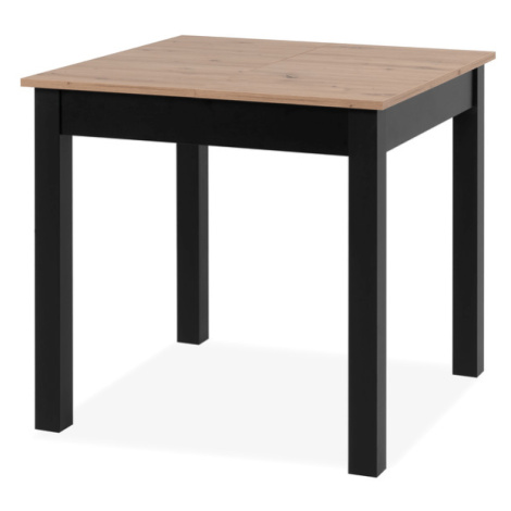 Sconto Jedálenský stôl BUD 80 dub artisan/čierna Houseland