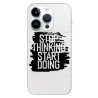 Odolné silikónové puzdro iSaprio - Start Doing - black - iPhone 15 Pro