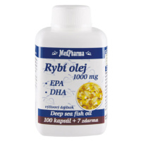 MEDPHARMA Rybí olej 1000 mg - EPA + DHA 107 kapsúl