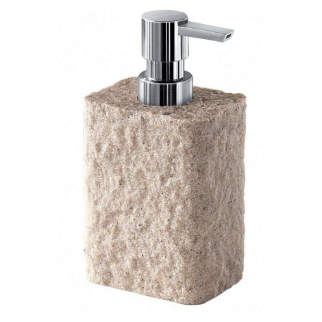 Sapho Gedy Aries - Dávkovač mydla na postavenie, 350 ml, béžový kameň AR8003