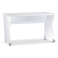 Písací stôl dundee - biela