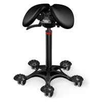 Sedlová stolička Salli SwingFit Farba čalúnenia: Syntetická koža - čierna #5816, Výška postavy: 