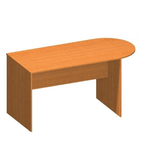 Zasadací stôl s oblúkom 150, čerešňa, TEMPO ASISTENT NEW 022 Tempo Kondela
