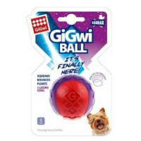 Hračka pre psov GiGwi Ball ball S červená/fialová