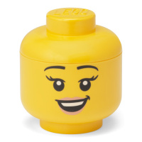 LEGO Storage LEGO úložná hlava (mini) - šťastná dívka