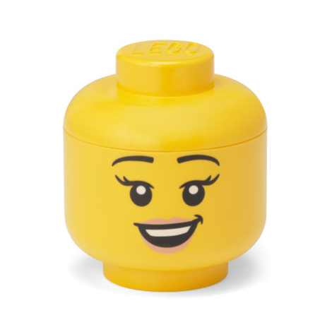 LEGO Storage LEGO úložná hlava (mini) - šťastná dívka