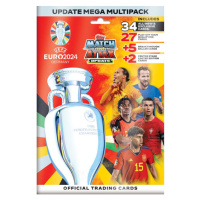 Futbalové karty Topps Match Attax UEFA EURO 2024 Mega Multipack UPDATE