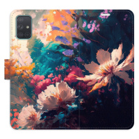 Flipové puzdro iSaprio - Spring Flowers - Samsung Galaxy A71