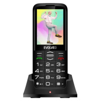 EVOLVEO EasyPhone XO mobilný telefón pre seniorov čierny