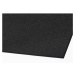 Čierny koberec behúň 250x80 cm Bello™ - Narma
