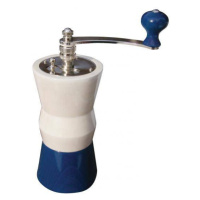 Ručný mlynček na kávu 2015 modrá a biela - Lodos - Lodos