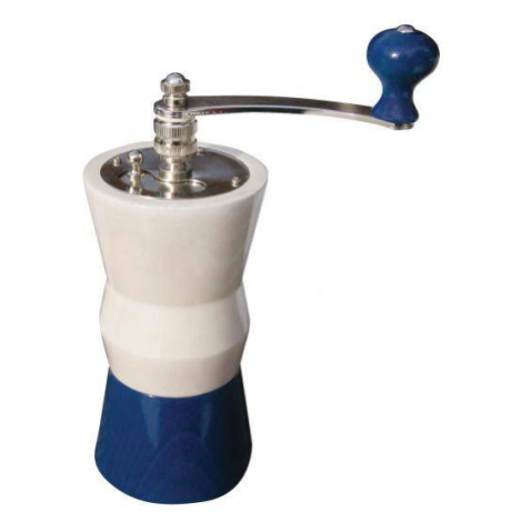 Ručný mlynček na kávu 2015 modrá a biela - Lodos - Lodos
