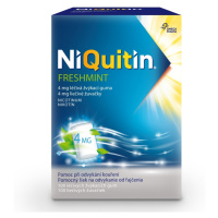 NIQUITIN Freshmint 4 mg 100 liečivých žuvačiek
