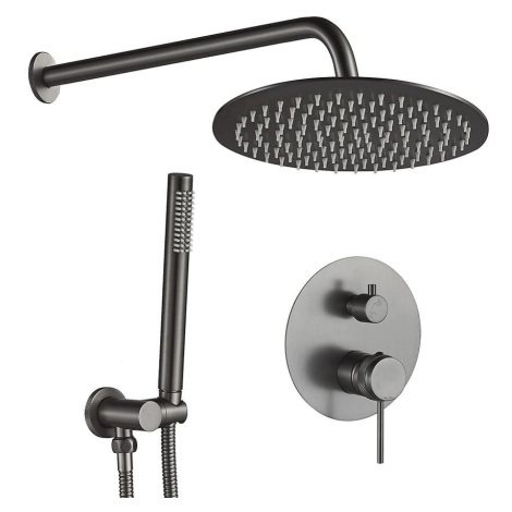 Sprchová súprava podomietková Rea Lungo Grip titán + BOX