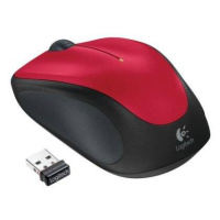 Logitech Wireless Mouse M235 - RED - 2.4GHZ