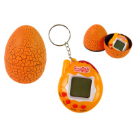 mamido  Tamagotchi v vajci, oranžová elektronická hra s malým zvieraťom