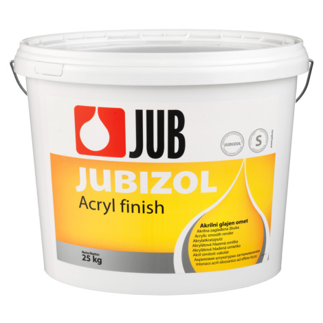 JUBIZOL Acryl finish S - akrylátová dekoratívna hladená omietka 25 kg zr. 2mm - biely