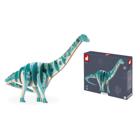 3D puzzle pre deti Dinosaurus Diplodocus Dino Janod 42 ks