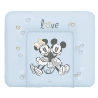 CEBA Podložka prebaľovacia mäkká na komodu (85x72) Disney Minnie & Mickey Blue