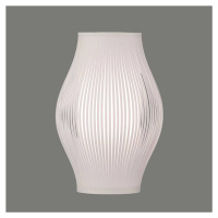 Stolná lampa Murta, 36 cm, biela