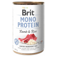 Konzerva Brit Mono protein jahňa s ryžou 400g